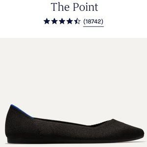 NWT Rothy’s “The Point” flats
